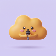 Cloudy avec un micro