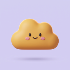 Cloudy, expression neutre